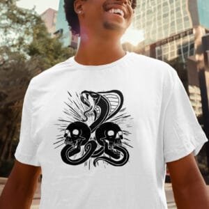 Snake and Skulls T-Shirt