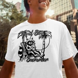 Raccoon Summer T-Shirt