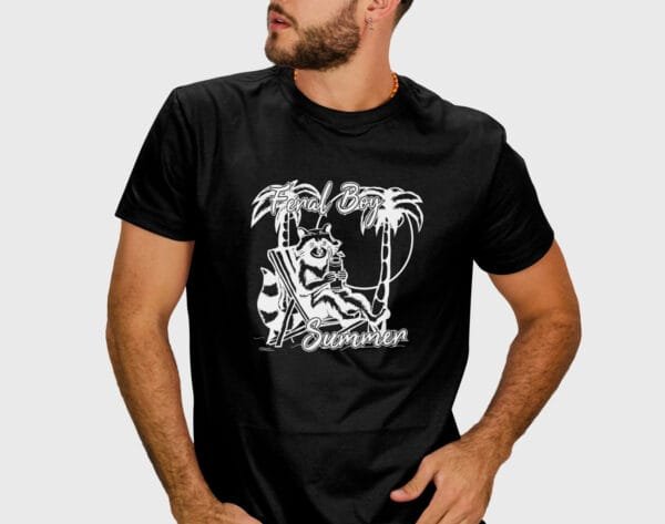 Raccoon Summer T-Shirt - Image 4