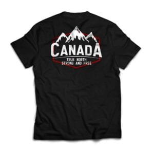 Canada True North Strong and Free T-Shirt